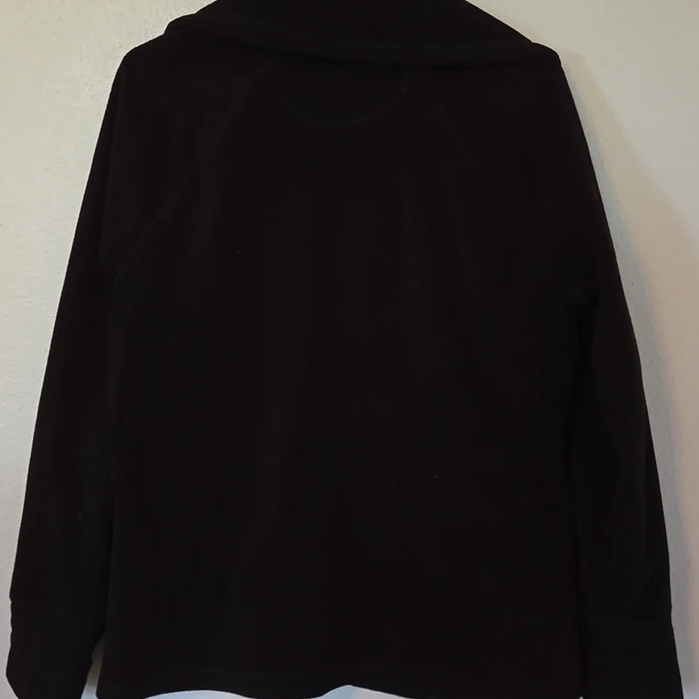 Calvin Klein Black Fleece Jacket Size Large